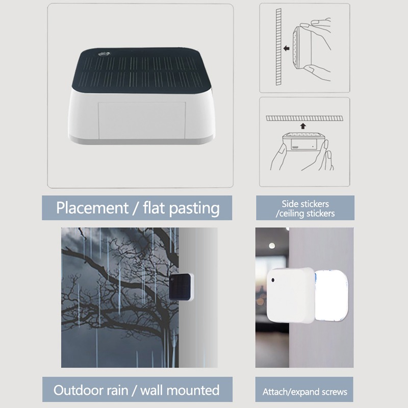 Outdoor Lighting Zigbee - Smart Solar Light Sensor Tuya Zigbee
