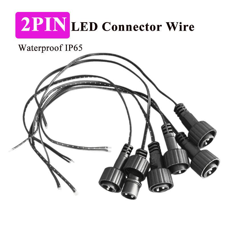 Outdoor Lighting Experts - Outdoor 2Pin LED Connector with 25cm