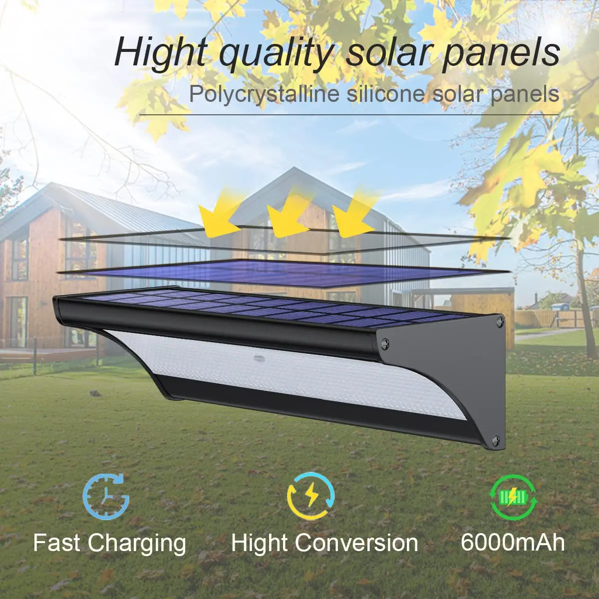 60/48Led Outdoor Solar Wall Li - огляд і ціна Outdoor Lighting Experts