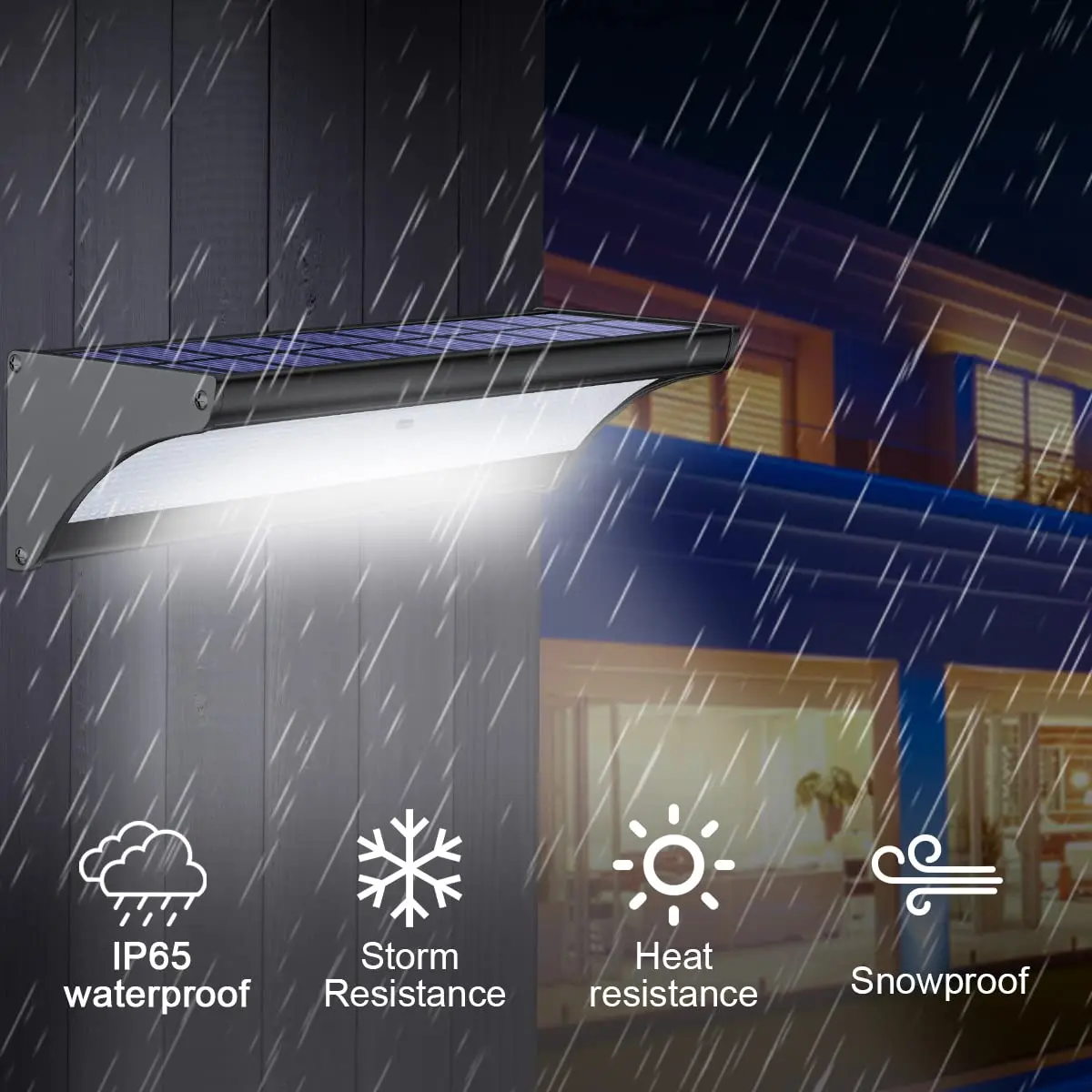 60/48Led Outdoor Solar Wall Li - огляд і ціна Outdoor Lighting Experts