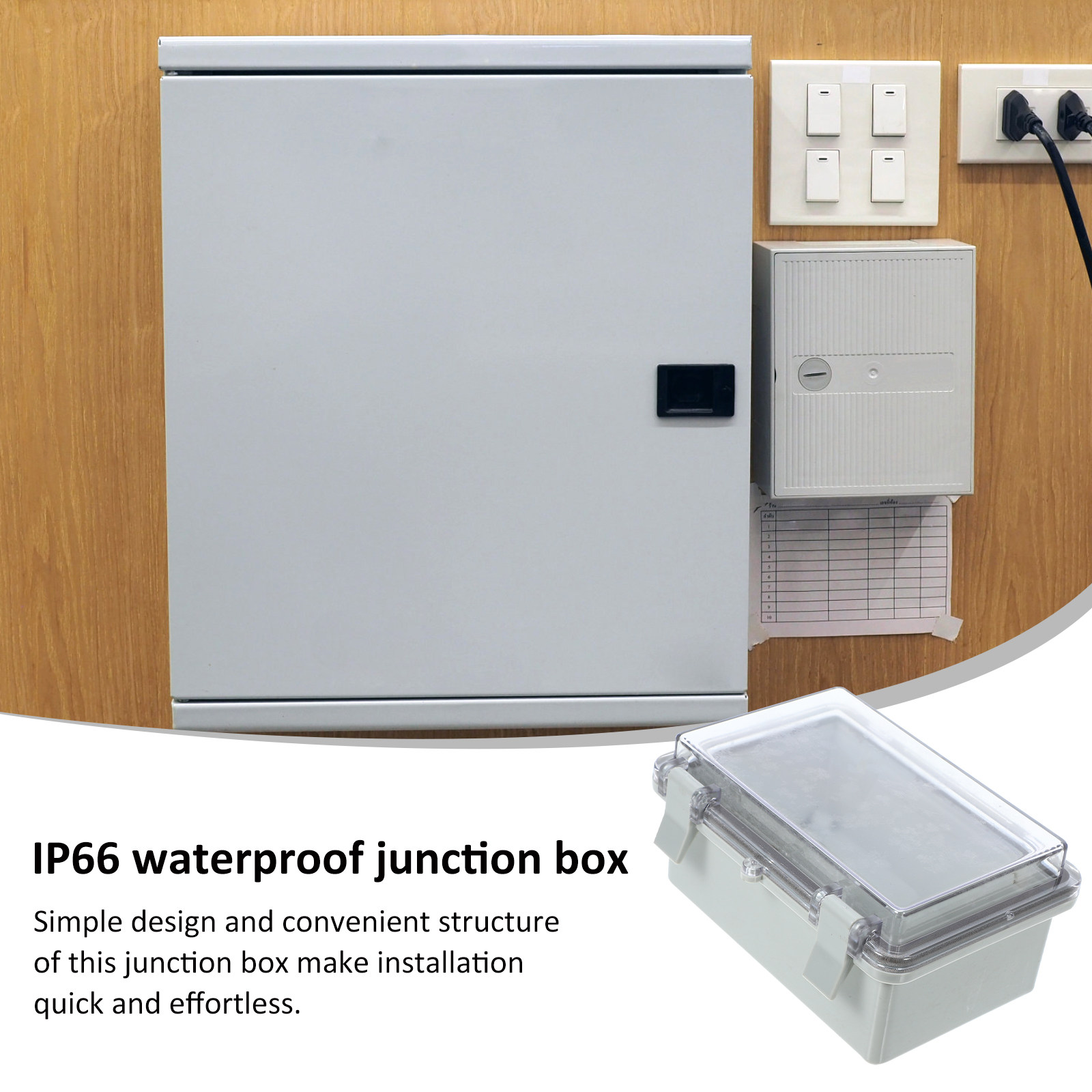 Weatherproof Plastic Junction  - огляд і ціна Outdoor Lighting Junction