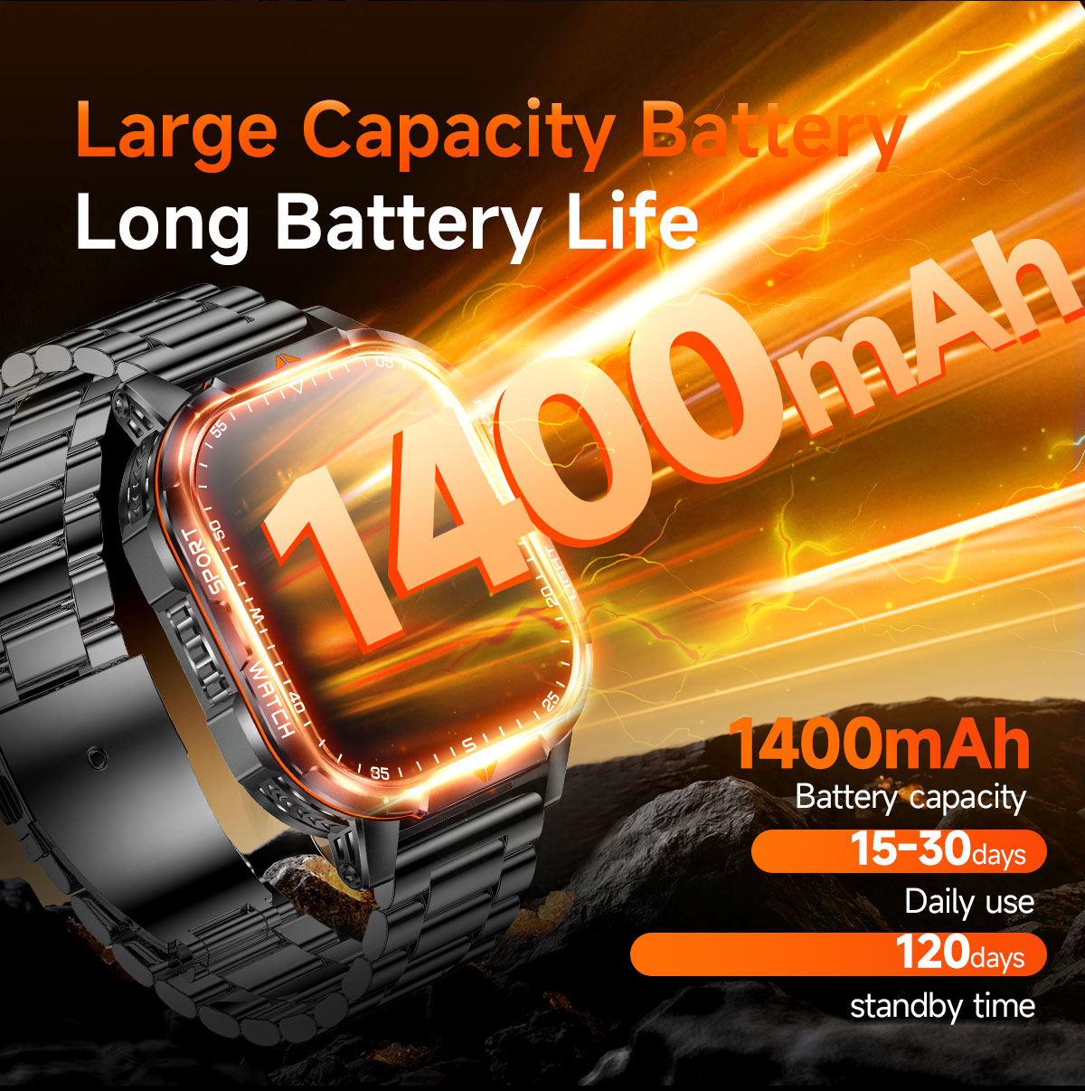2026 New 1400mAh Super Large B - огляд і ціна Deck Step Light