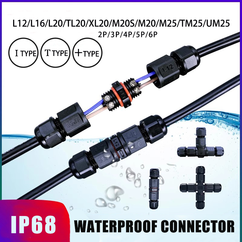 IP68 Waterproof Connector LED  - огляд і ціна Outdoor Lighting Junction