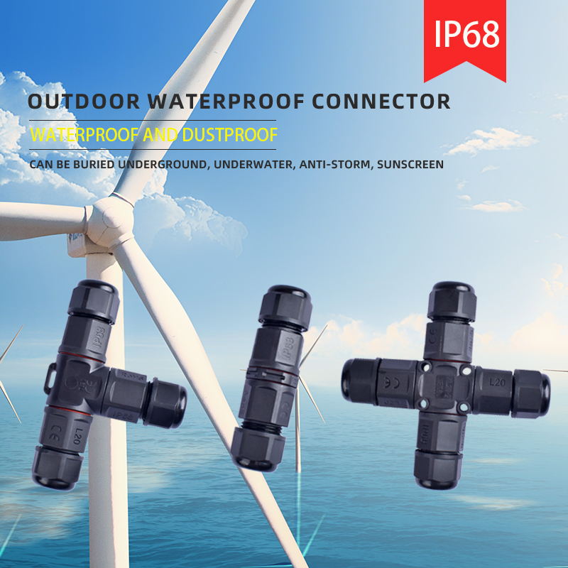 IP68 Waterproof Connector LED  - огляд і ціна Outdoor Lighting Junction