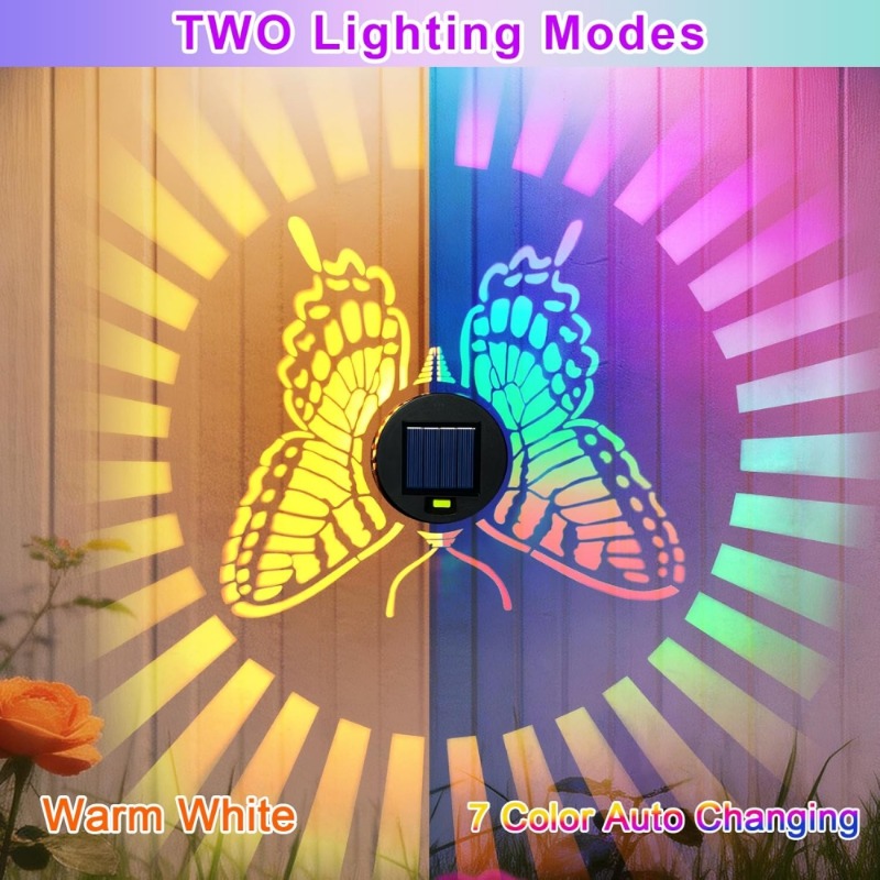Decorative Solar Butterfly Lig - огляд і ціна Deck Step Light