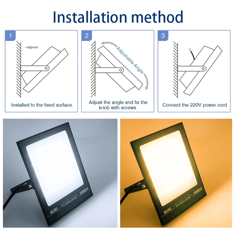 LED Flood Light 220V 10W 20W 3 - огляд і ціна Zumtobel Outdoor Lighting