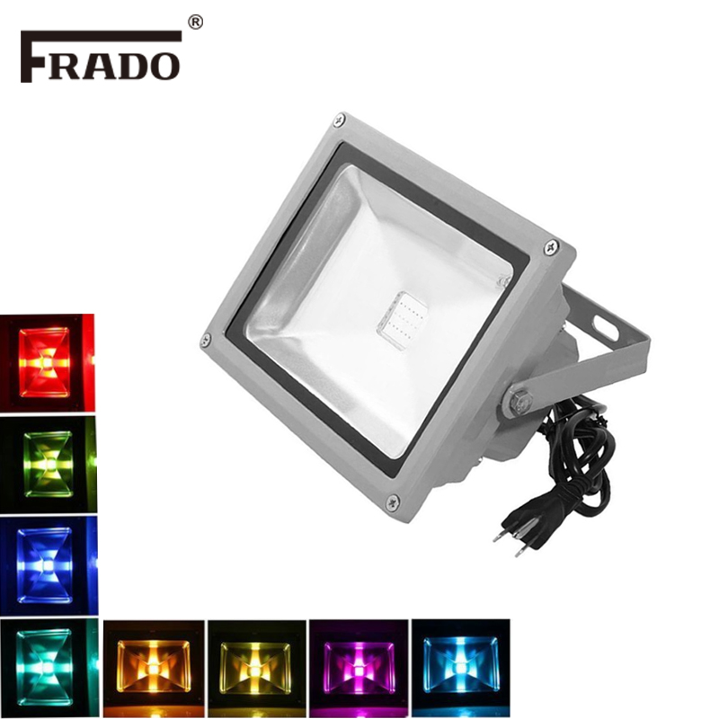 RGB LED Flood Lights 10W LED E - огляд і ціна Outdoor Lighting Zigbee