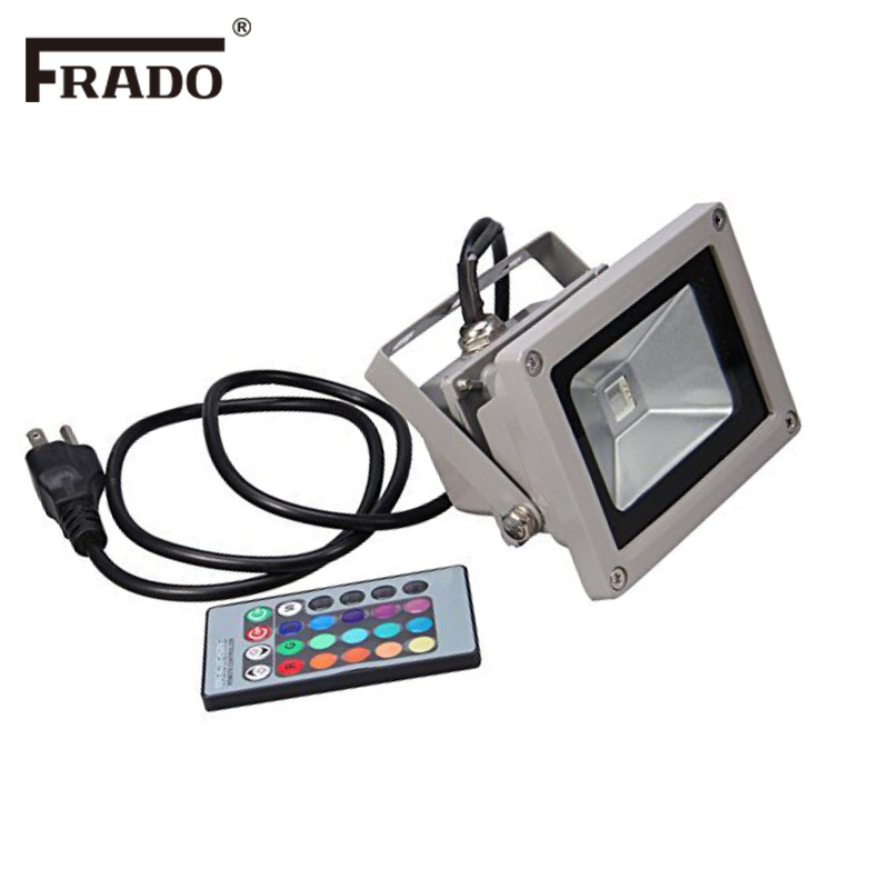 RGB LED Flood Lights 10W LED E - огляд і ціна Outdoor Lighting Zigbee