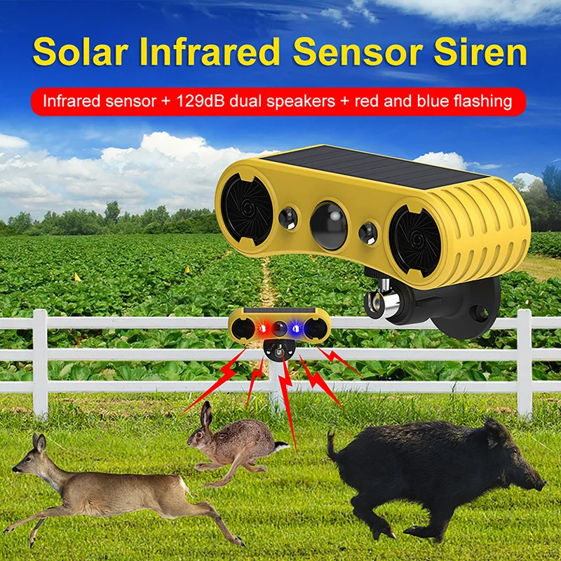 Solar Motion Sensor Alarm LED  - огляд і ціна Outdoor Lighting Experts