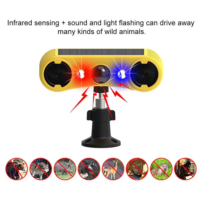 Solar Motion Sensor Alarm LED  - огляд і ціна Outdoor Lighting Experts