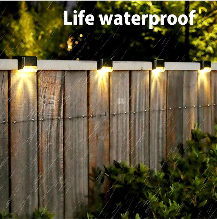 Waterproof Solar-powered Fence - огляд і ціна Deck Step Light