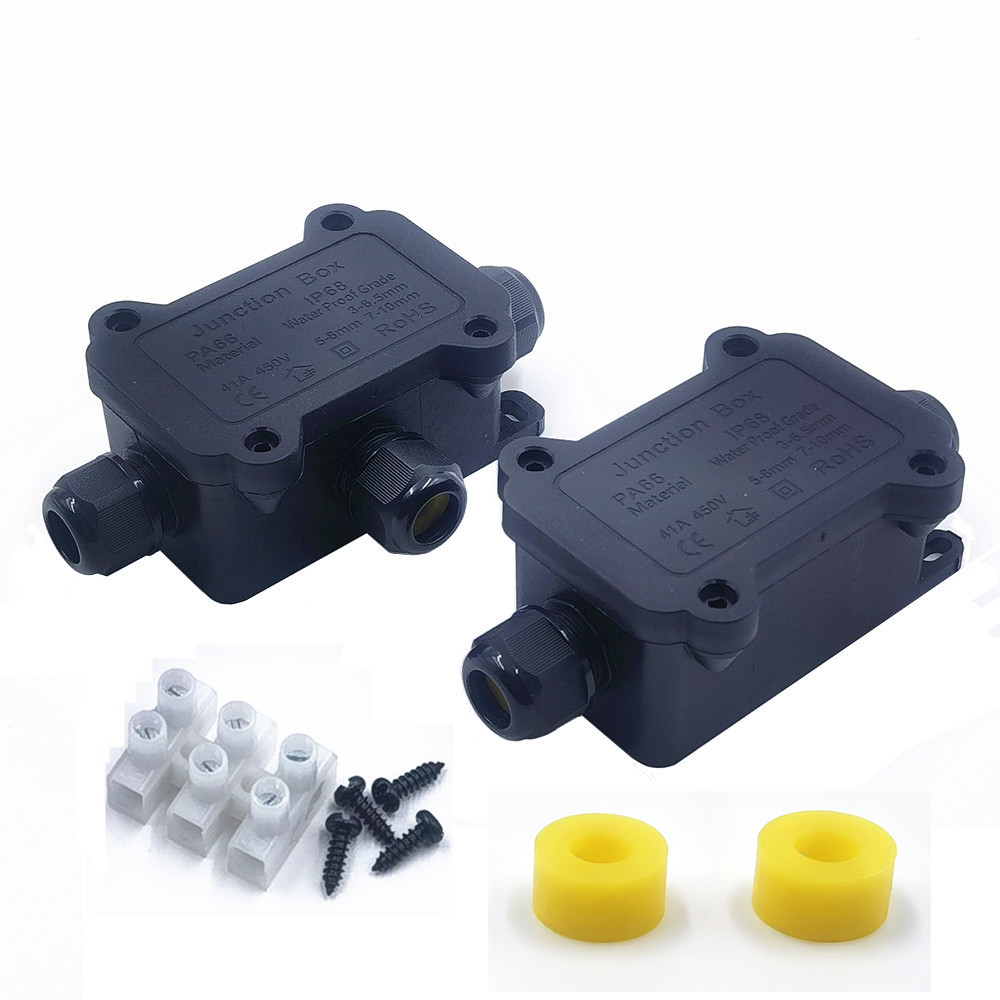 IP68 Waterproof Junction Box 2 - огляд і ціна Outdoor Lighting Junction