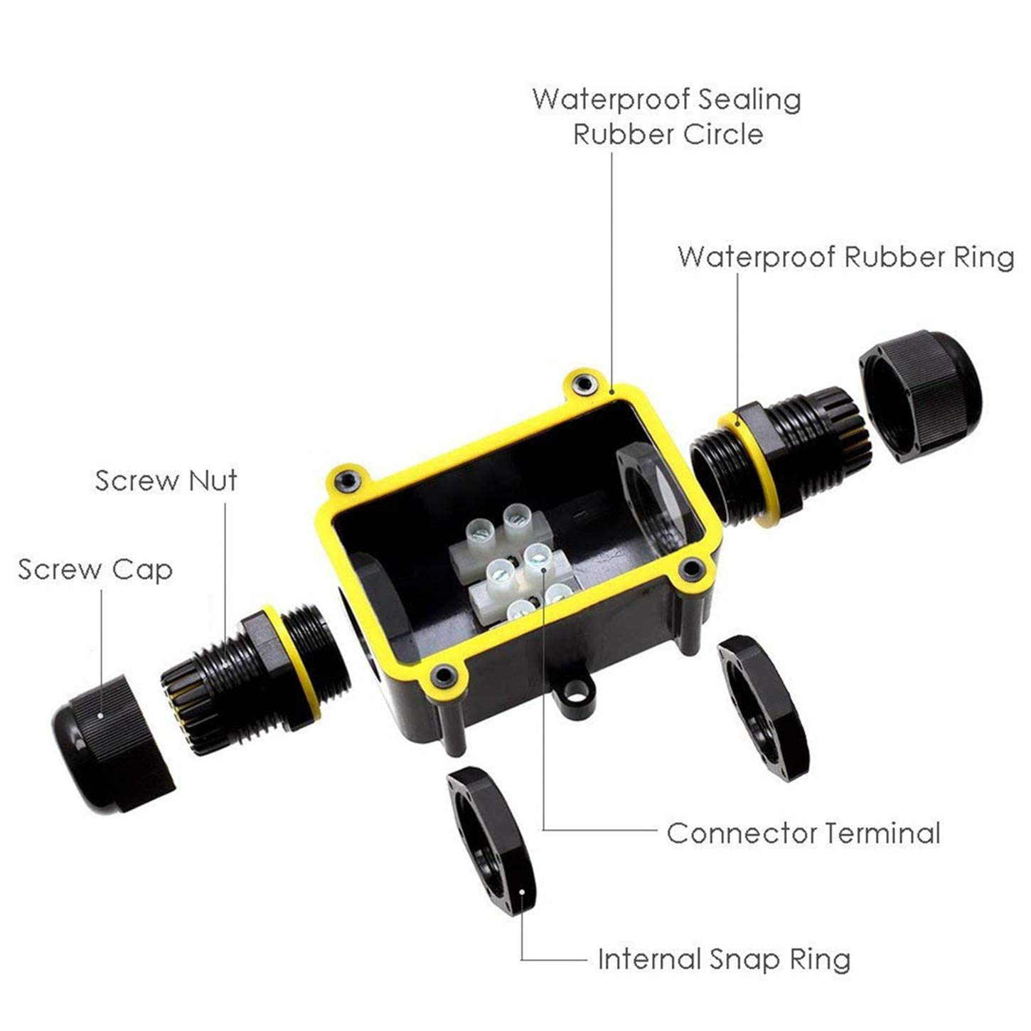 2 Way Outdoor Waterproof IP66  - огляд і ціна Outdoor Lighting Junction