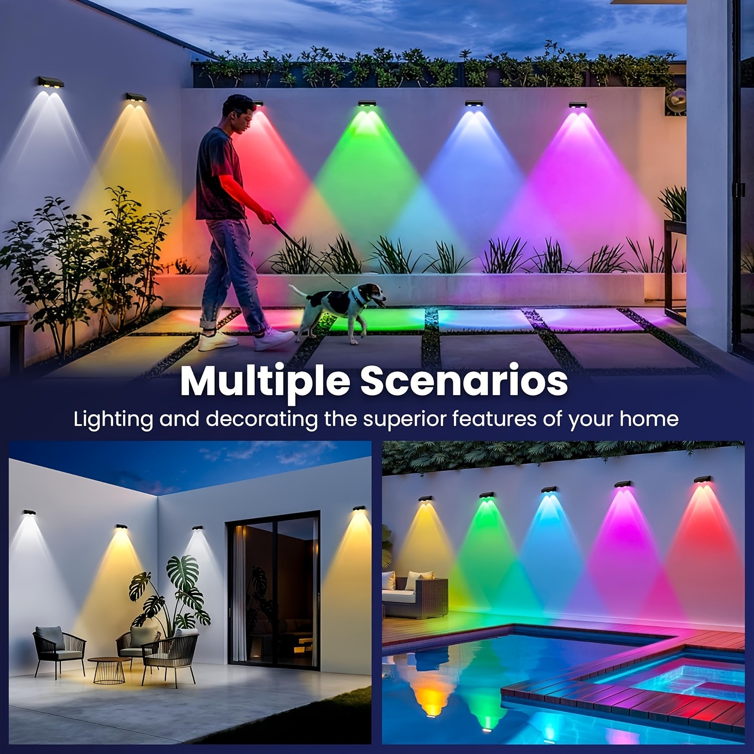 Solar Deck Lights Outdoor Wate - огляд і ціна Deck Step Light