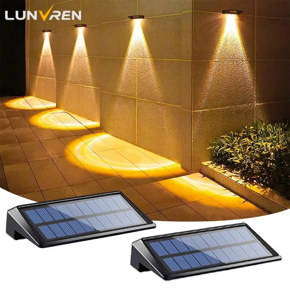2 Pack Solar Wall Lights 4 LED - огляд і ціна Outdoor Lighting Zigbee