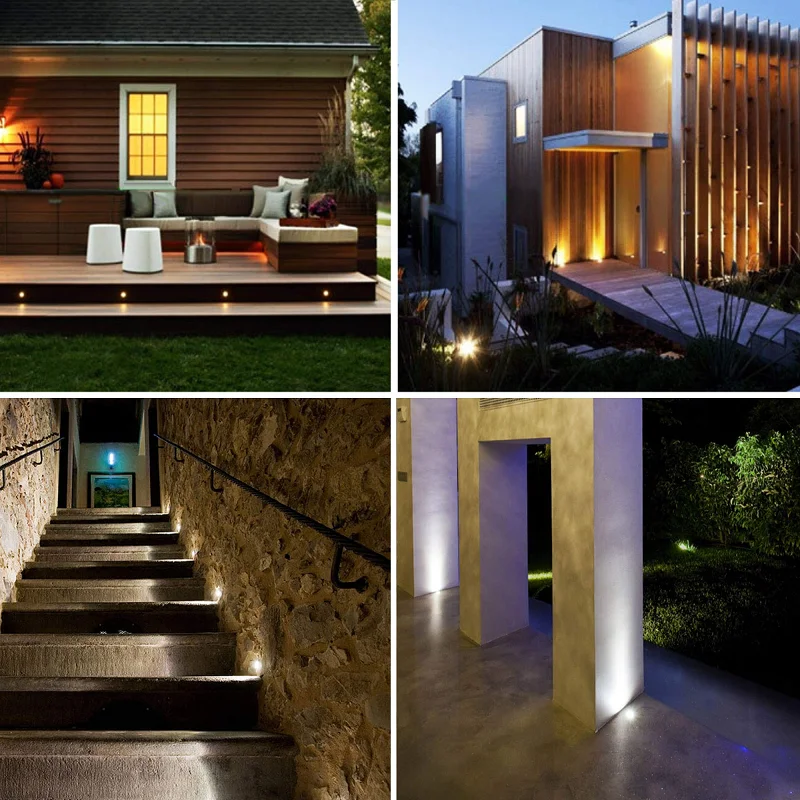 QITU LED Outdoor Garden Lights - огляд і ціна Deck Step Light