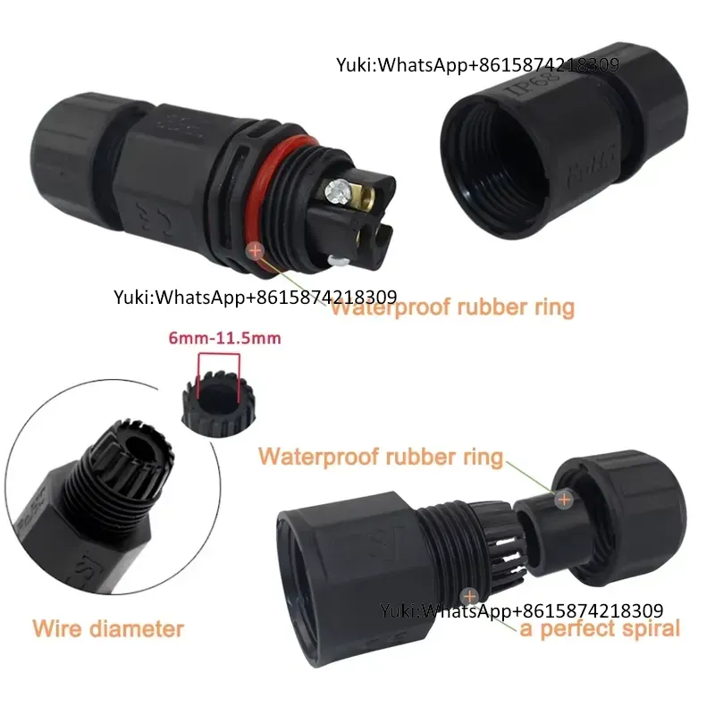 IP68 Waterproof Cable T Tap El - огляд і ціна Outdoor Lighting Junction