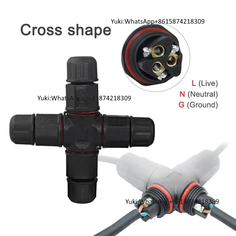 IP68 Waterproof Cable T Tap El - огляд і ціна Outdoor Lighting Junction