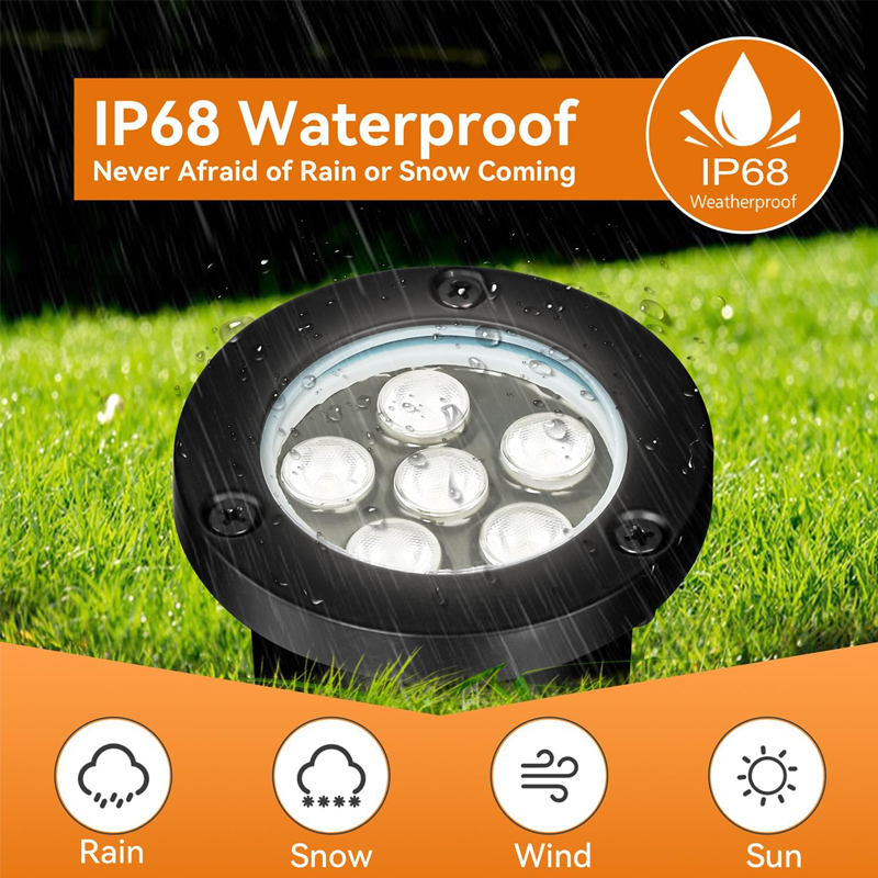 Landscape Light LED Undergroun - огляд і ціна Deck Step Light