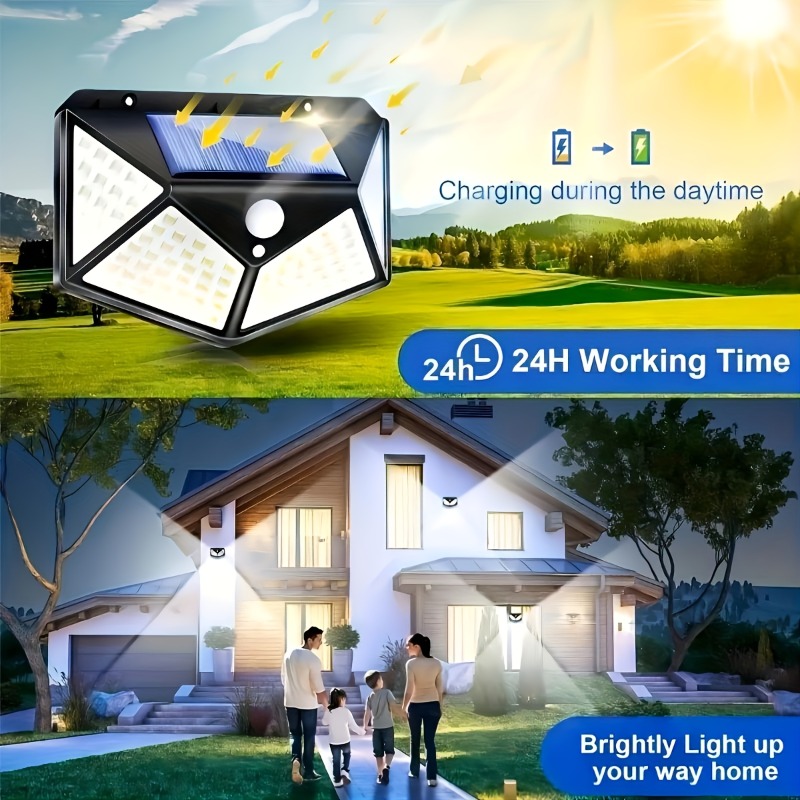 1~8Pcs 100LED Solar Lights wit - огляд і ціна Outdoor Lighting Experts