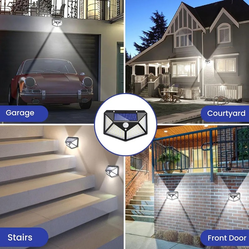1~8Pcs 100LED Solar Lights wit - огляд і ціна Outdoor Lighting Experts