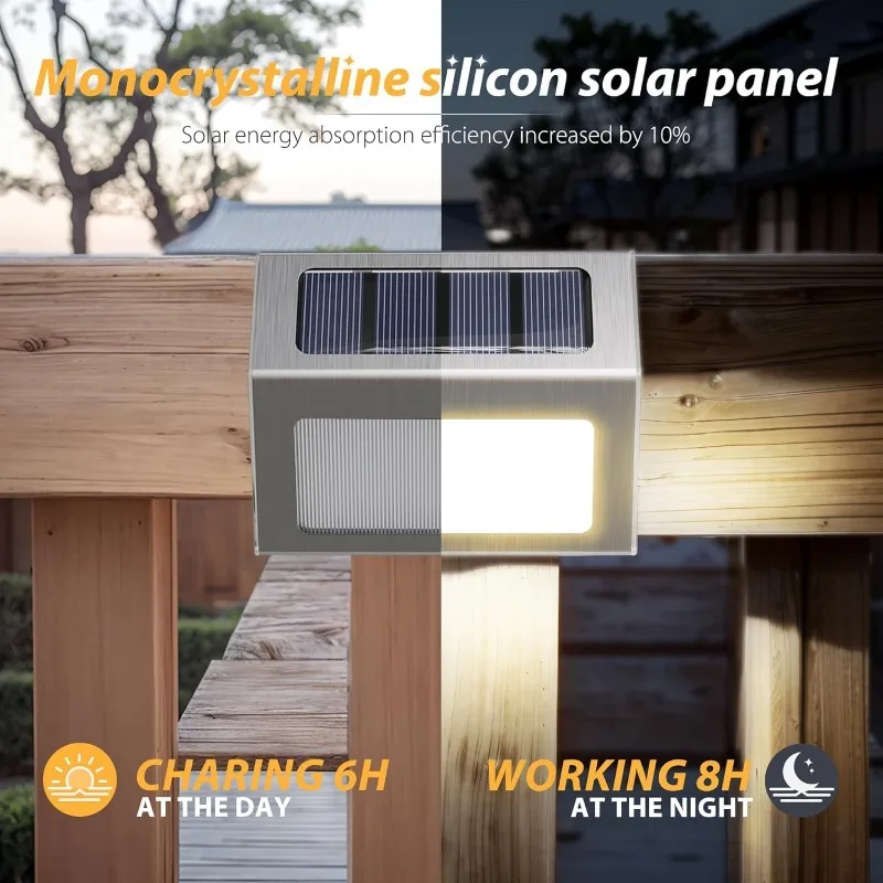 1-10Pack Solar Deck Lights Sol - огляд і ціна Outdoor Lighting Zigbee