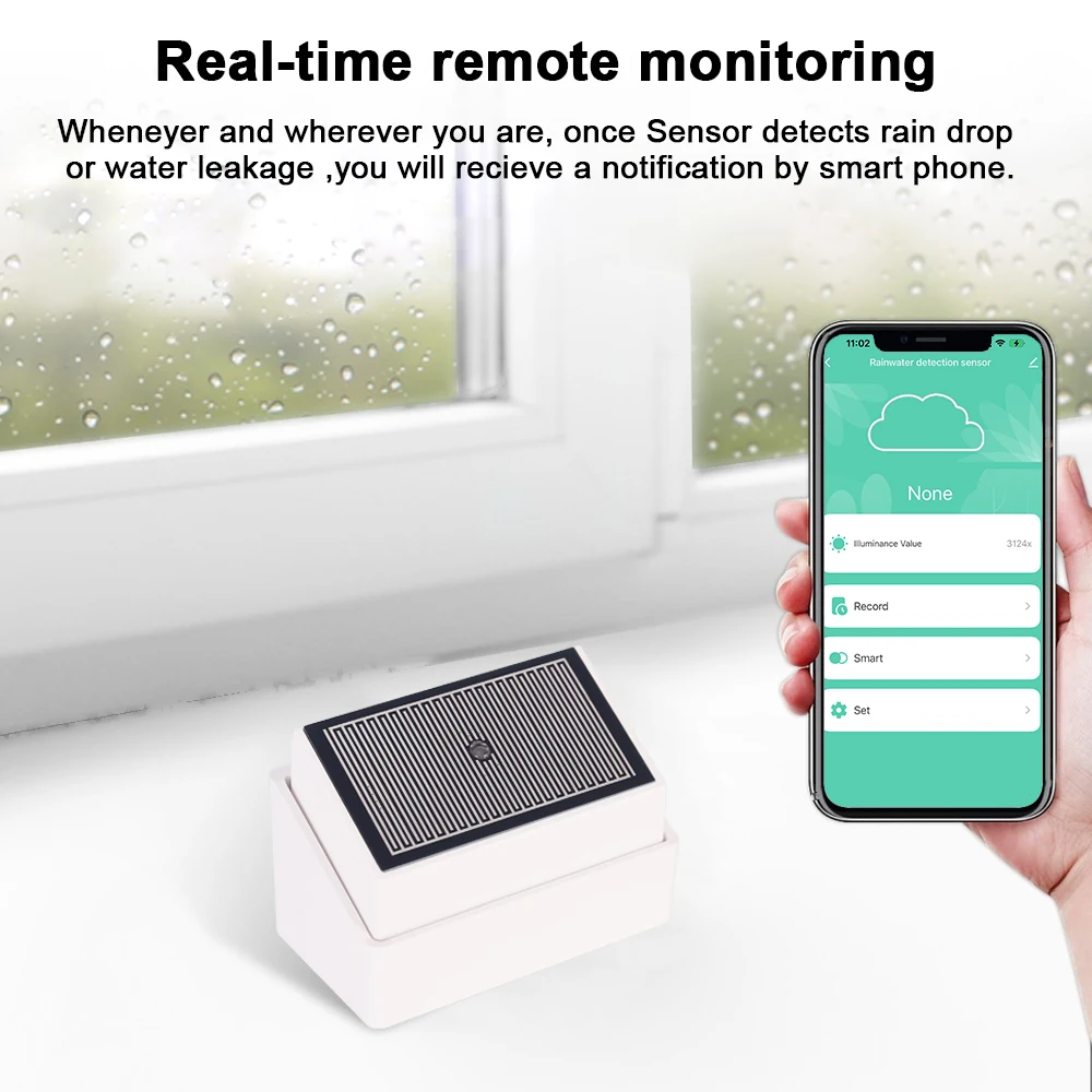Tuya Zigbee Raindrop Detection - огляд і ціна Outdoor Lighting Zigbee