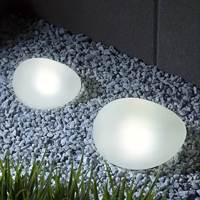 1/2Pack Solar Pebble Lights –  - огляд і ціна Outdoor Lighting Experts
