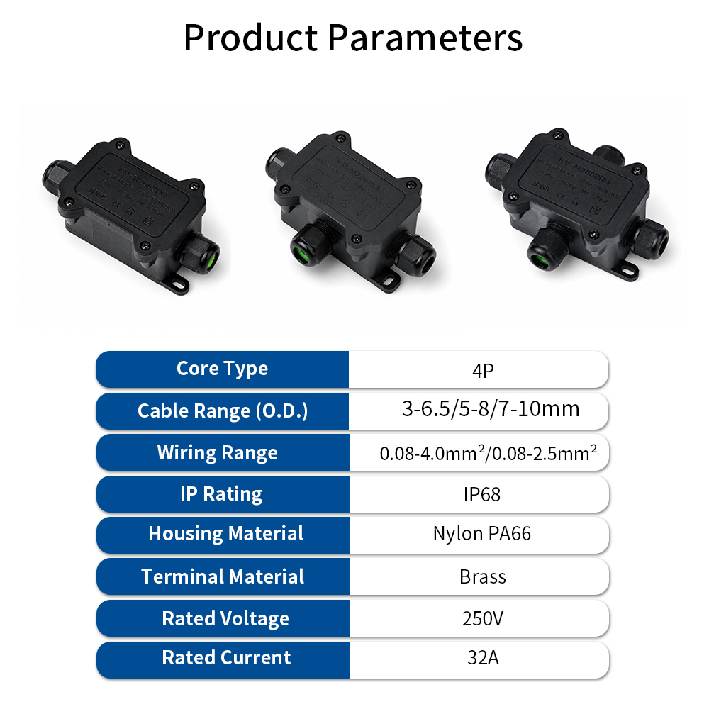 IP68 Waterproof Junction Box 2 - огляд і ціна Outdoor Lighting Junction