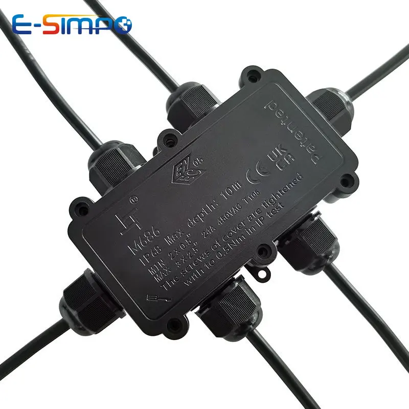 6Way 1IN5Out IP68 Underwater P - огляд і ціна Outdoor Lighting Junction