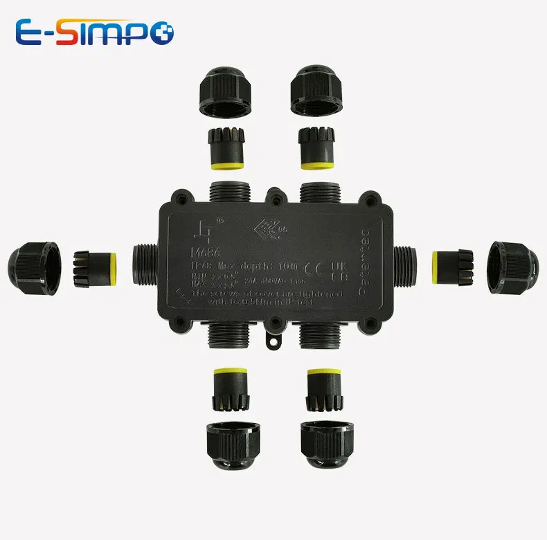 6Way 1IN5Out IP68 Underwater P - огляд і ціна Outdoor Lighting Junction