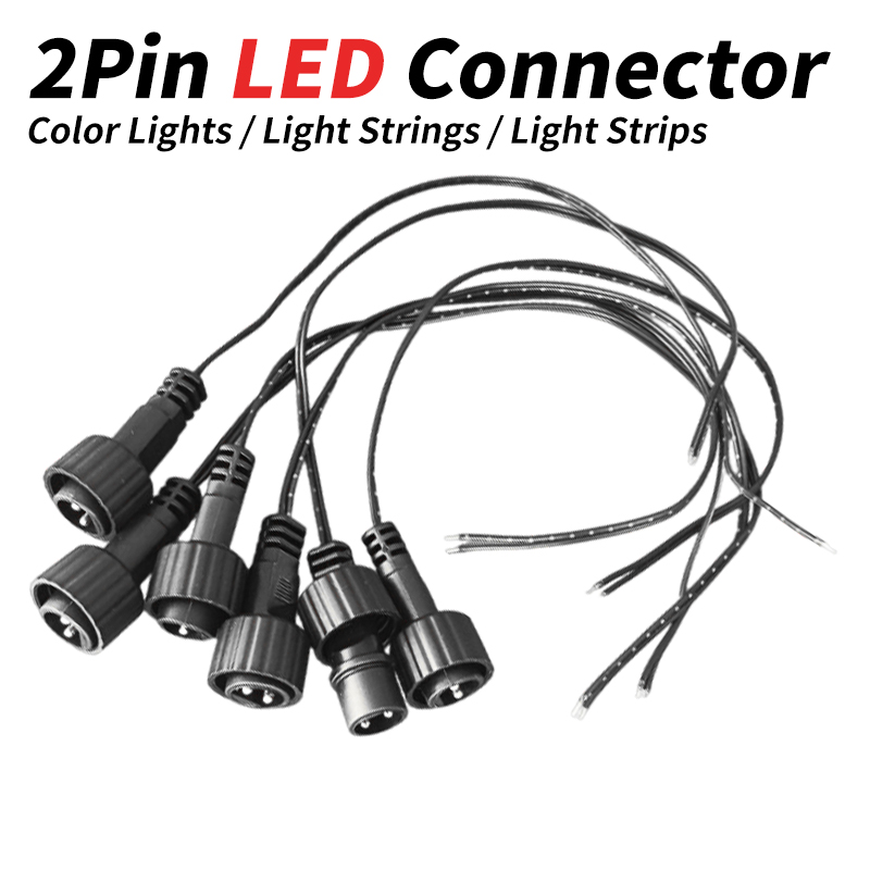 2Pin LED Connector with 25cm W - огляд і ціна Outdoor Lighting Experts