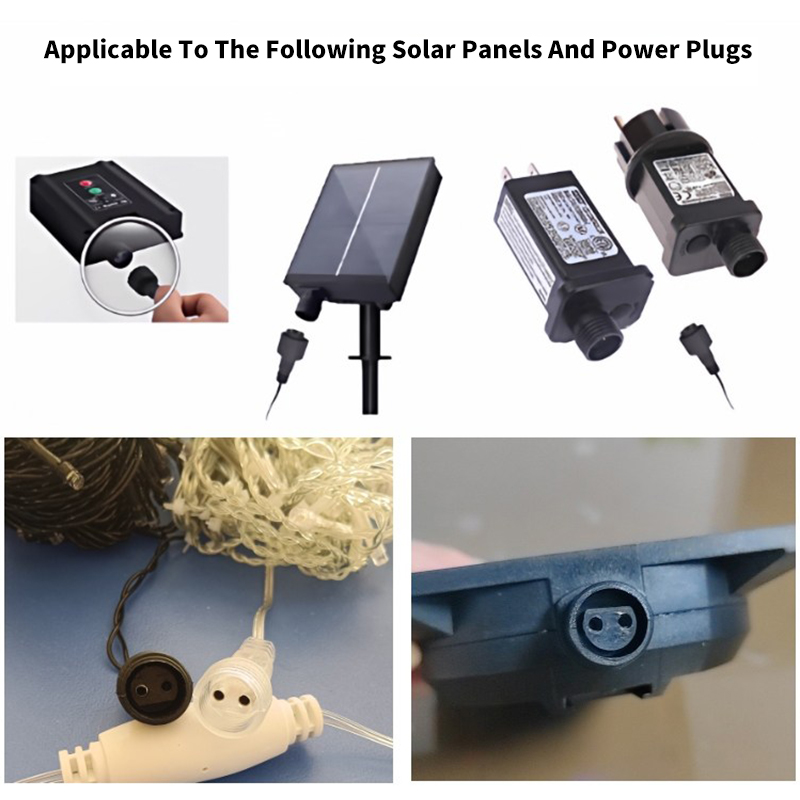 2Pin LED Connector with 25cm W - огляд і ціна Outdoor Lighting Experts
