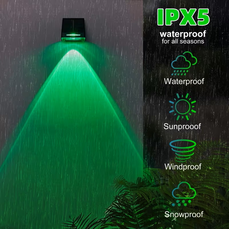 Solar Fence Lights Outdoor: So - огляд і ціна Outdoor Lighting Zigbee