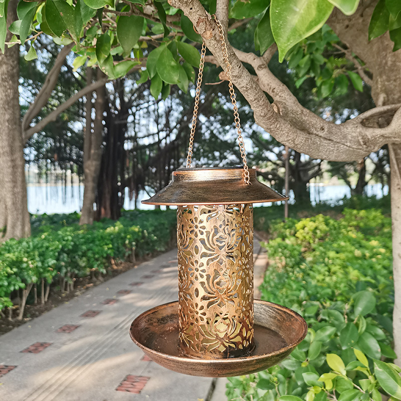 Hanging Bird House Metal Outdo - огляд і ціна Outdoor Lighting Backyard Ideas