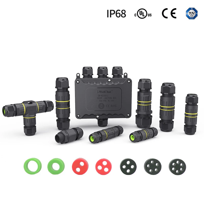 2Pin 3Pin M16 Cable Connector  - огляд і ціна Outdoor Lighting Junction